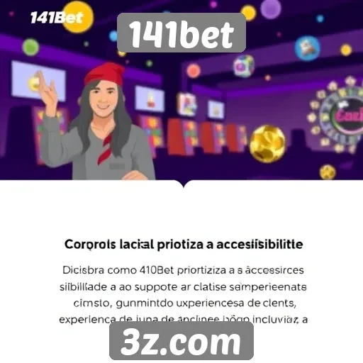 Acessibilidade e suporte ao cliente no 141bet