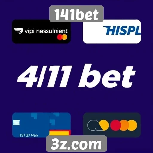 Métodos de pagamento disponíveis no 141bet