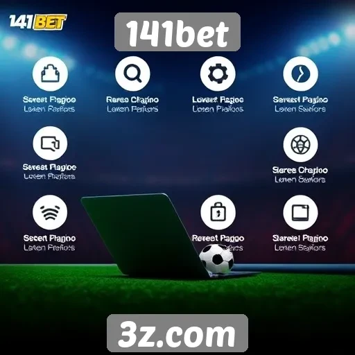 análise das funcionalidades do site 141bet